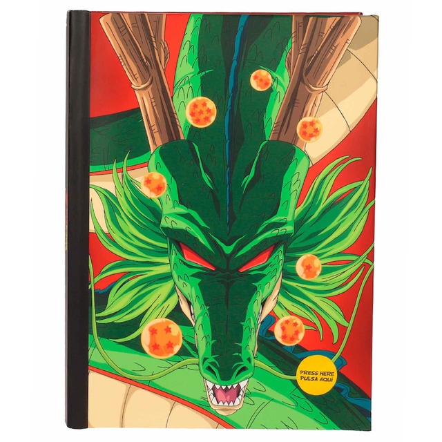 Cuaderno Con Luz Dragon Ball Shenron