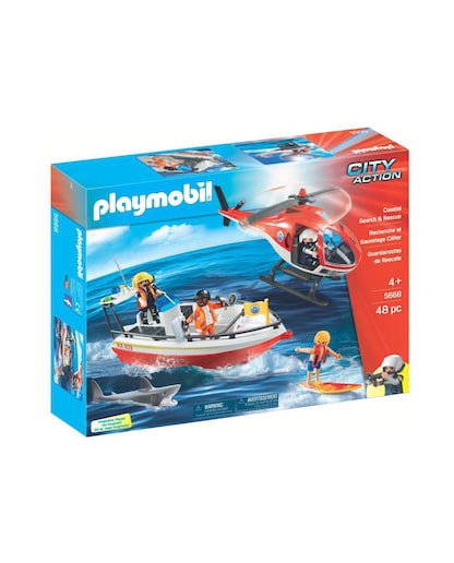 Club guardacostas de rescate Playmobil City Action