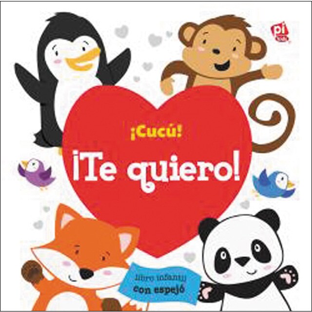 ¡cucú! ¡te quiero!. Libro con espejo. B1lf.