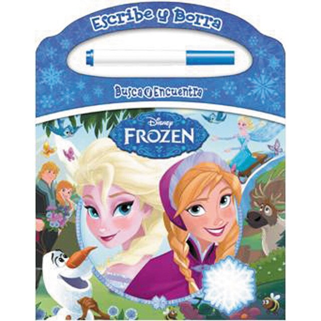 Pintar y borrar frozen welf