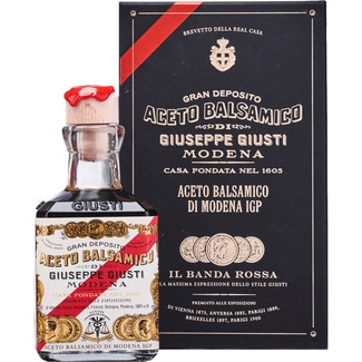 GIUSEPPE GIUSTI Aceto Balsamico 5 Medaillen 20 Jahre aus Modena g.g.A. Flasche 250 ml