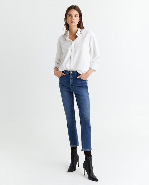 Women's skinny mom jeans · Women's fashion · El Corte Inglés