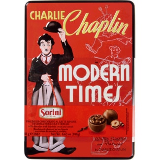 Sorini Bombons de Chocolate de Leite Modern Time lata 188 g