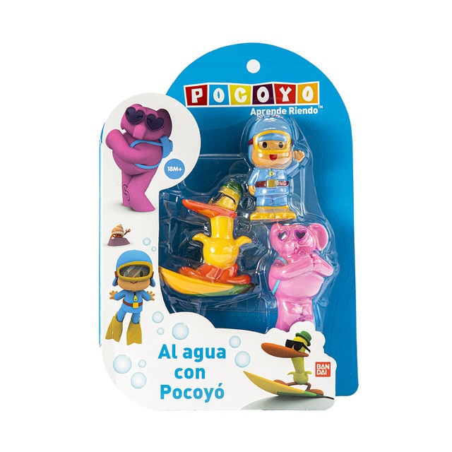 Al Agua con Pocoyo BANDAI El Corte Ingles