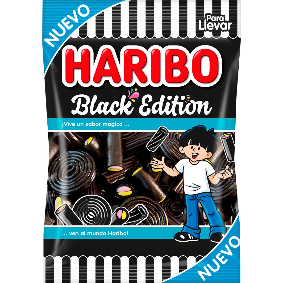 Buy Black Edition assorted black liquorice bag 100 g · HARIBO · Supermercado El Corte Inglés