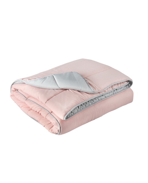 Relleno nórdico reversible 300 gr/m2 bicolor rosa Vigore Basics El Corte Inglés