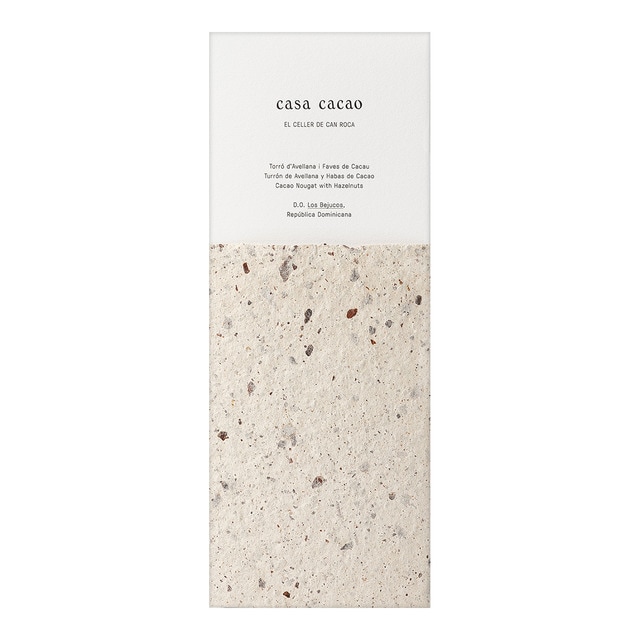 Turrón de cacao y avellana Casa Cacao El Celler de Can Roca