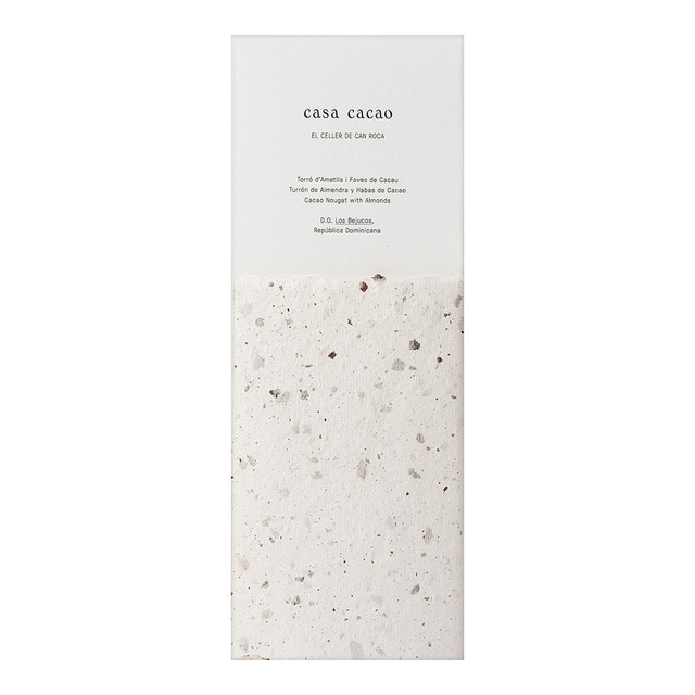 Turrón de cacao y almendra Casa Cacao El Celler de Can Roca