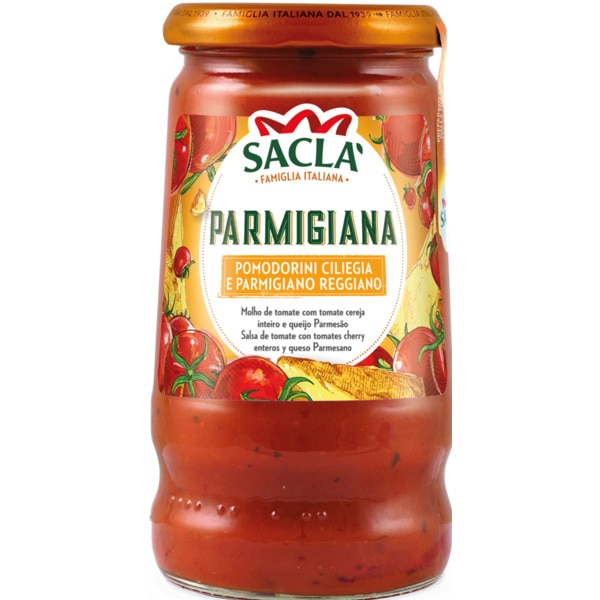 Molho Pomodorini Parmigiano frasco 350 g