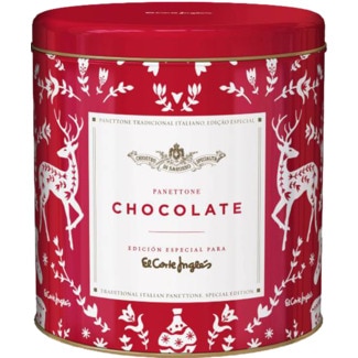 Chiostro di Saronno Panettone de Chocolate Edição Especial El Corte Inglés lata 750 g