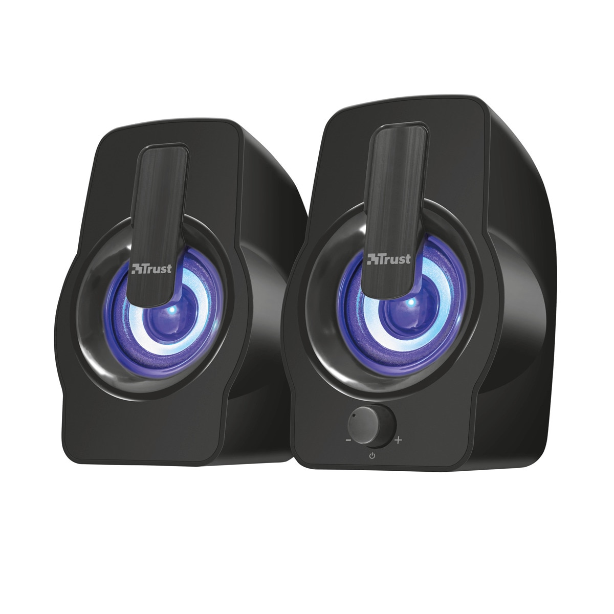 Trust - Altavoces Trust Gemi RGB Compact 2.0 con iluminación LED para PC.