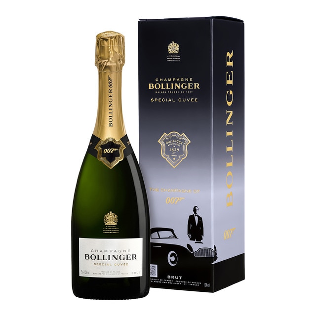 Estuche Champagne Bollinger Special Cuvée Bond 007 Edición Limitada
