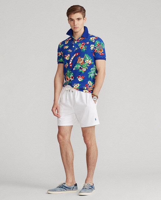 Bañador Bermuda De Hombre Liso Blanco Polo Ralph Lauren El Corte Inglés