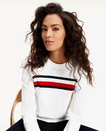 cotton crew neck sweater women's