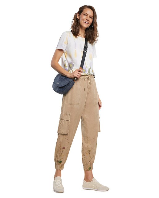 pantalones desigual mujer el corte inglés