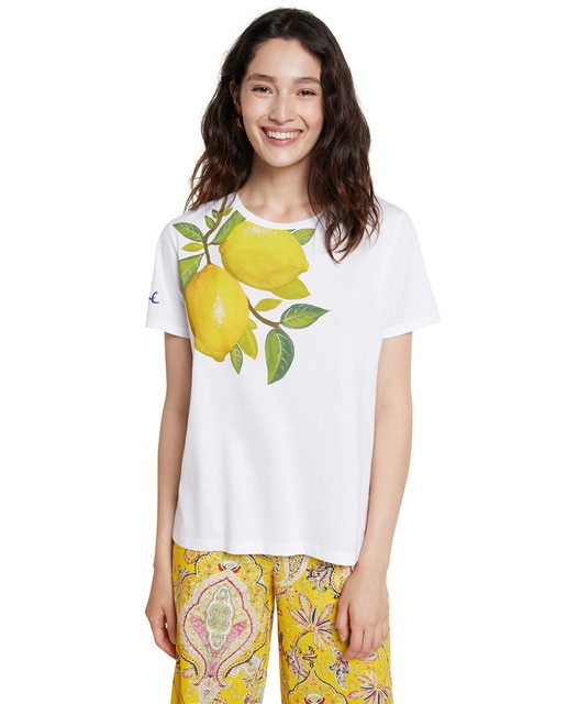 women's lemon print clothing