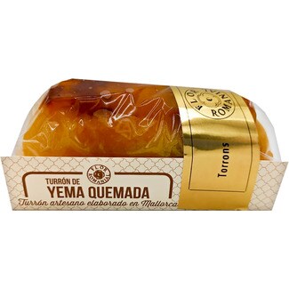 FLOR ROMANIAL turrón de yema tostada envase 300 g