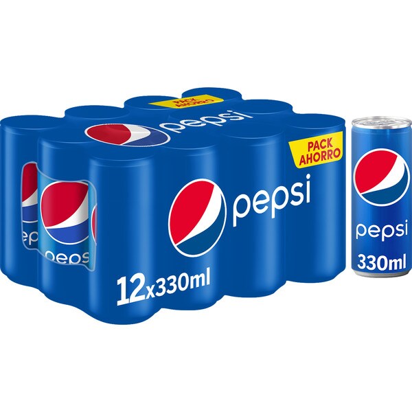 Kaufen Cola Erfrischungsgetrank 12er Pack Dosen 33 Cl Pepsi Supermercado El Corte Ingles