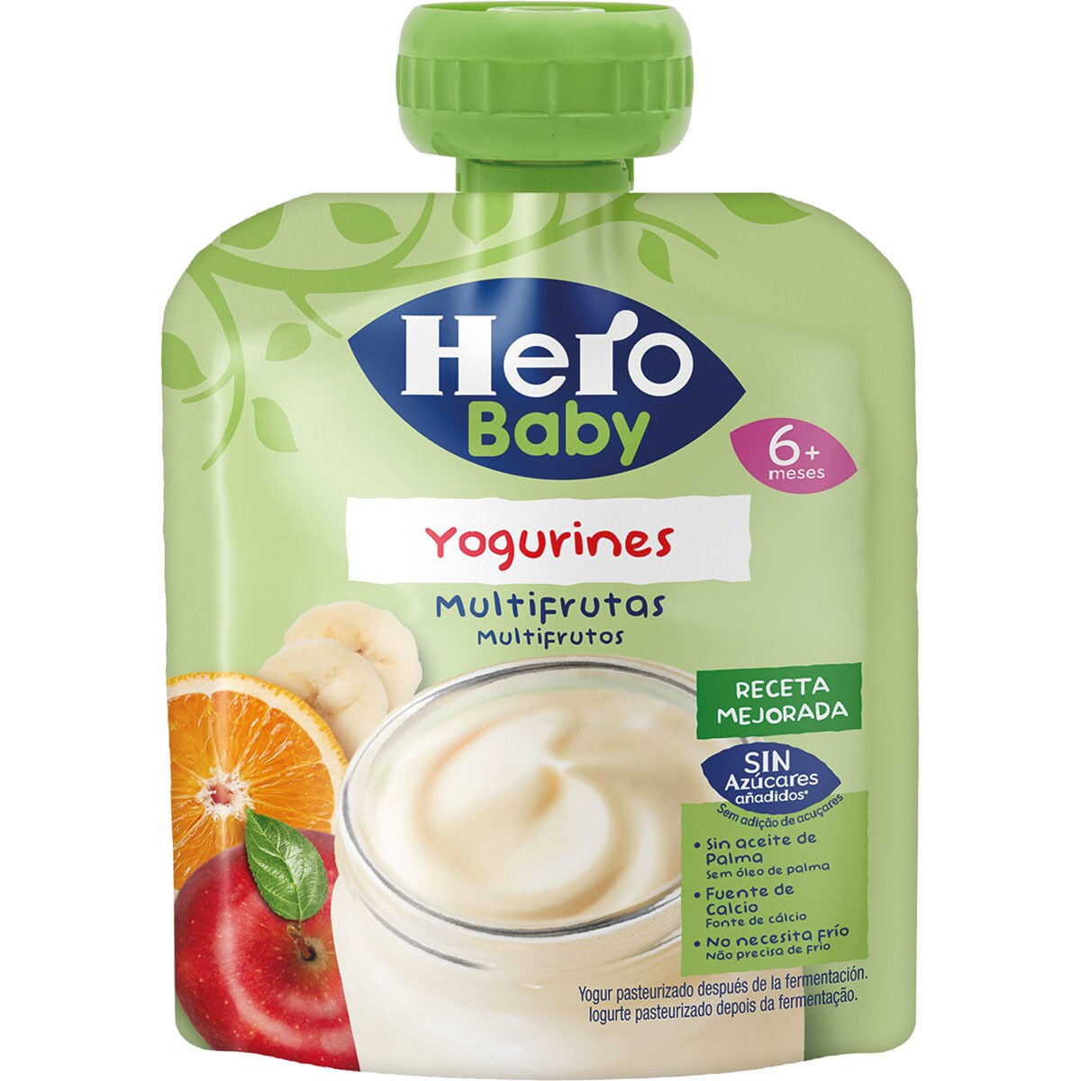 Buy Yogurines multifruit with no added sugar and no palm oil, ages 6