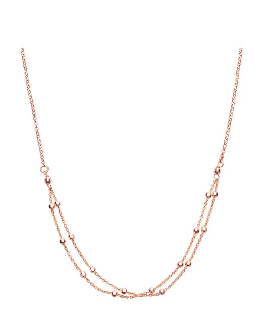 Gargantilla Bolitas Rose Gold