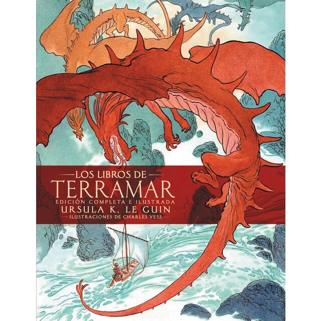 Los libros de terramar. Edición completa ilustrada: Ilustraciones de charles vess (Tapa dura)