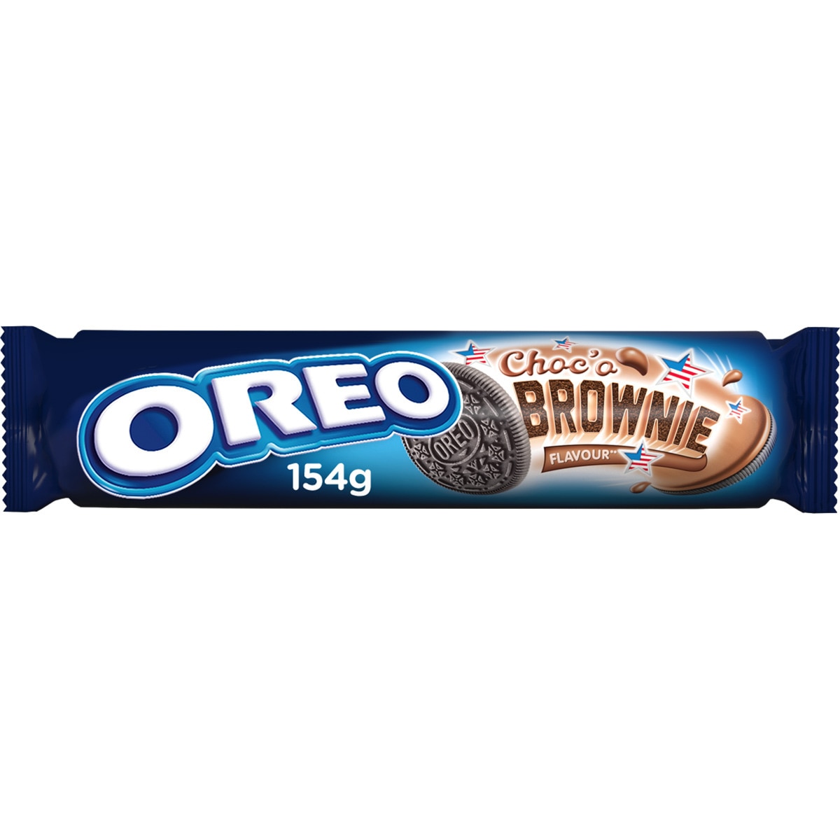 Choco Brownie galletas de chocolate rellenas de crema sabor brownie