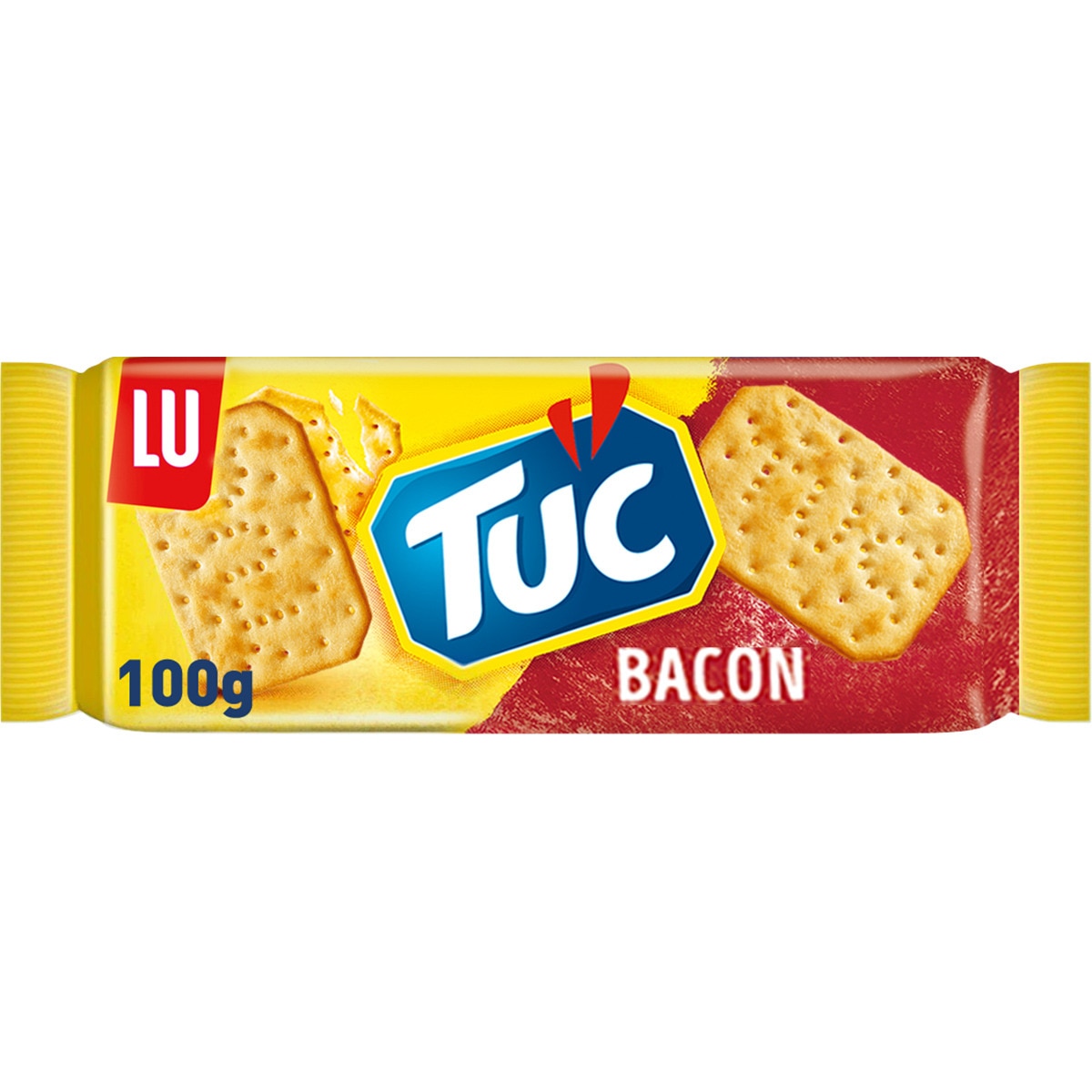 crackers salados con sabor a bacon