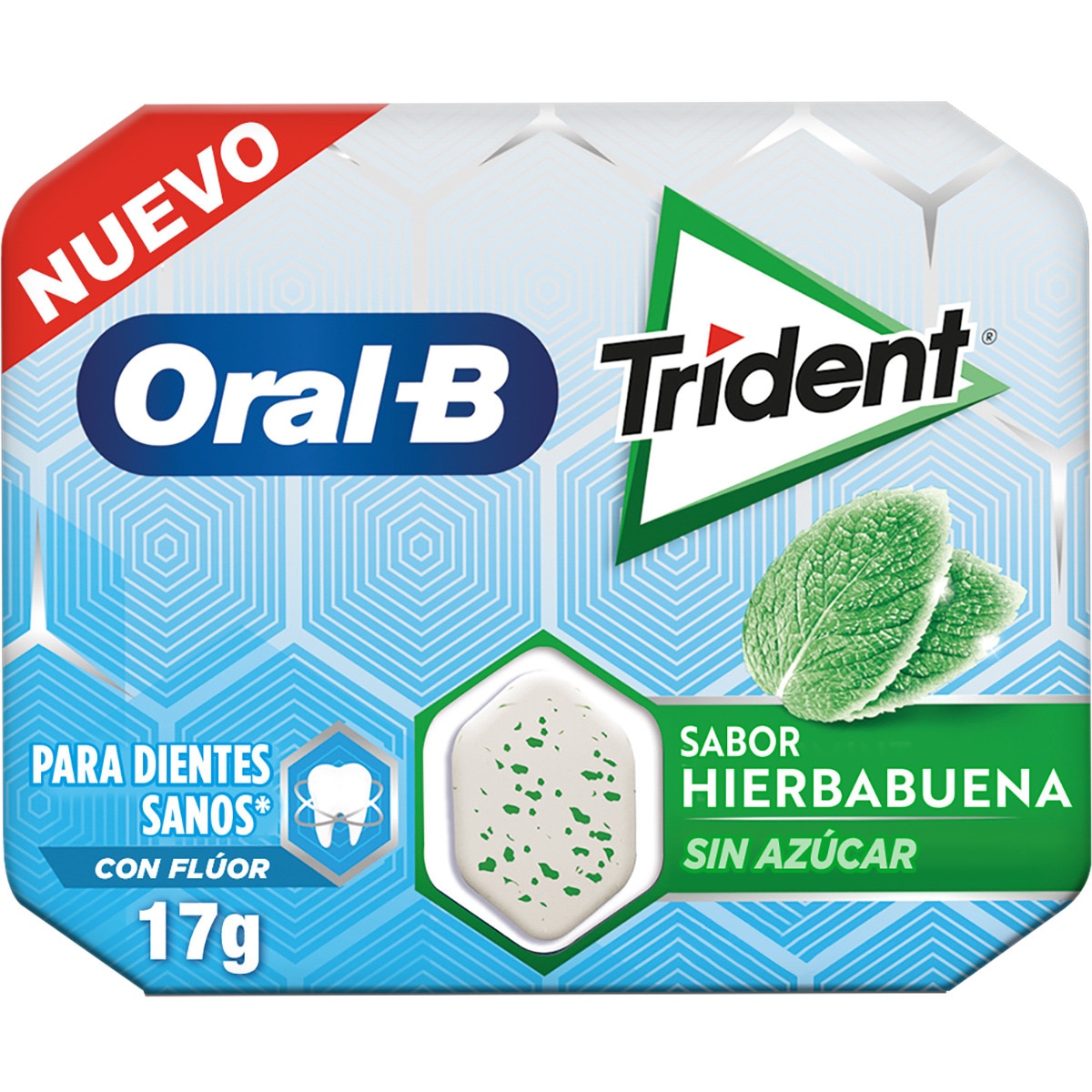 Buy Oral B Mint Flavour Sugar-free Chewing Gum With Fluoride Blister 10 ...