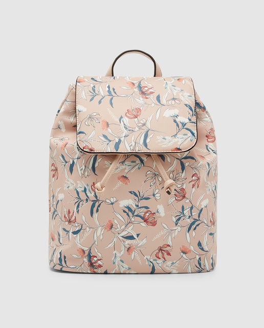 accessorize floral backpack