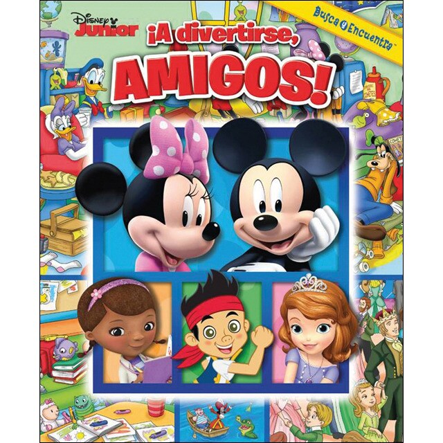 Busca y encuentra disney junior lf (Tapa dura)