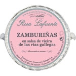 Variegated scallops in king scallop sauce from the Galician Rias tin 111 g