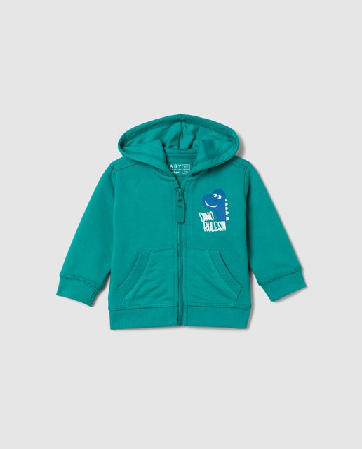 Sweat Bebe Garcon A Capuche Dinosaures Mode Enfant El Corte Ingles