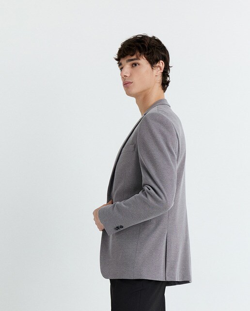mens light gray blazer