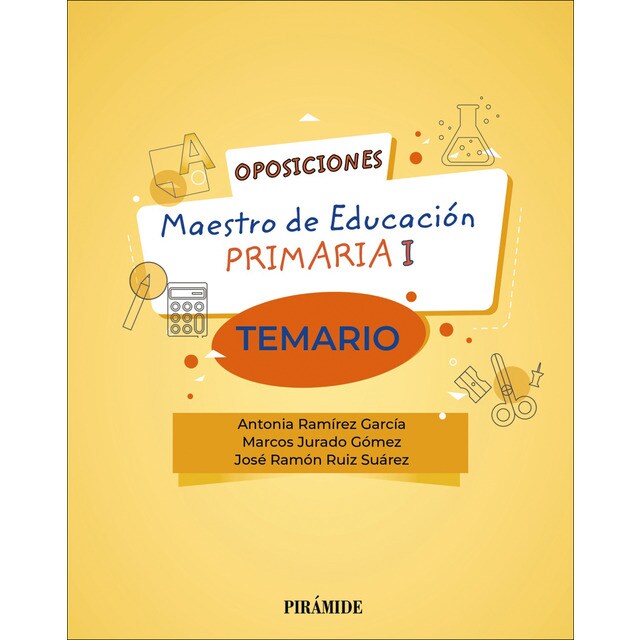 Oposiciones a maestro de educación primaria i: Temario (Tapa blanda)