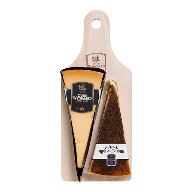 Tabla queso Gouda con trufa 12 meses curación Wingaard