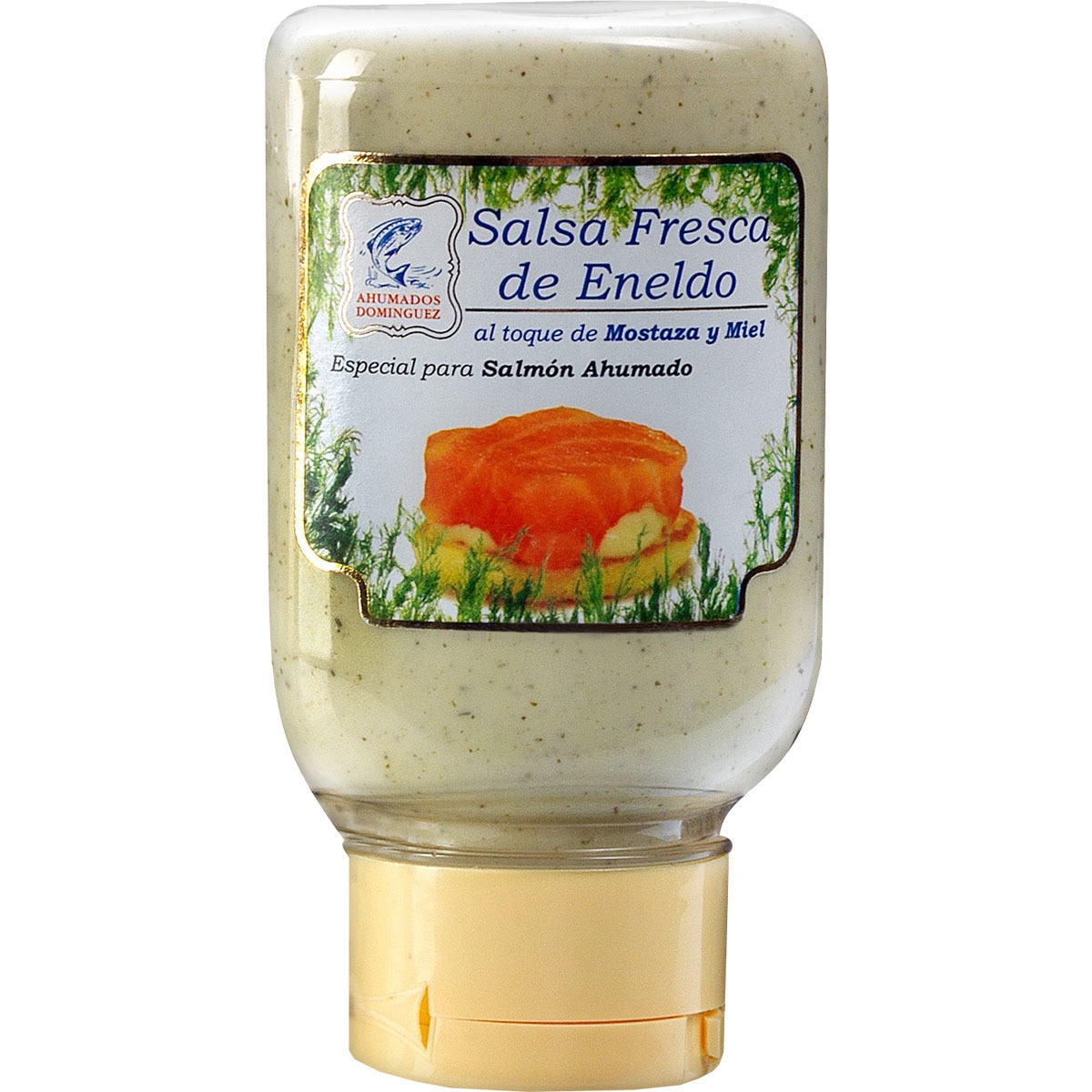 Salsa fresca de eneldo al toque de mostaza y miel especial para salmón