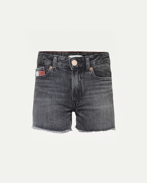 mens high waisted denim shorts