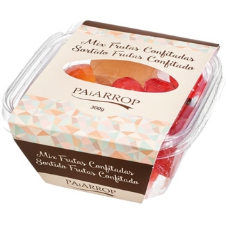Paiarrop Sortido de Frutas Confitado embalagem 300 g