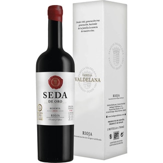 SEDA DE ORO Reserva Rotwein Tempranillo DOCa Rioja Flasche 75 cl