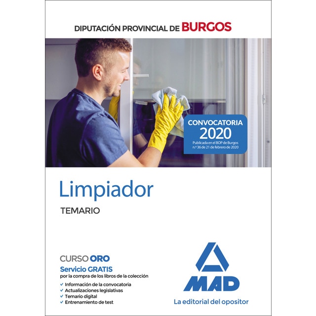 Limpiador de la diputación provincial de burgos. Test