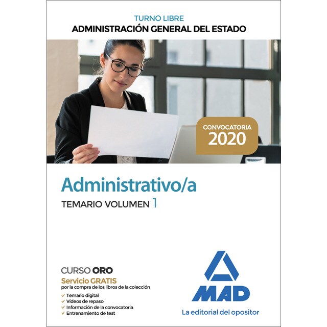 Administrativo de la administración general del estado (turno libre)