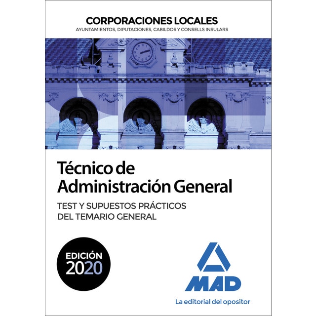 Tecnico admon gral ccll test y sp
