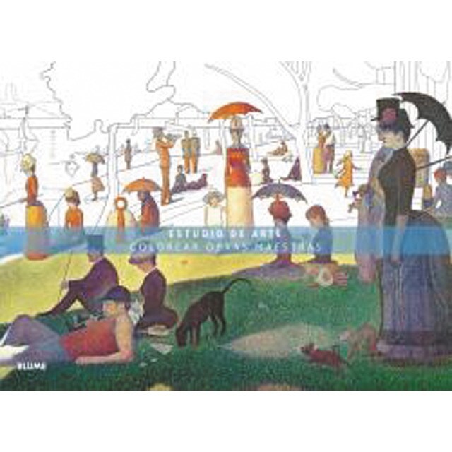 Estudio de arte: Colorear obras maestras (Tapa blanda)