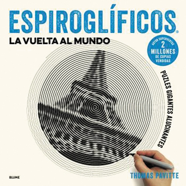 Espiroglíficos. La vuelta al mundo: Puzles gigantes alucinantes (Tapa blanda)