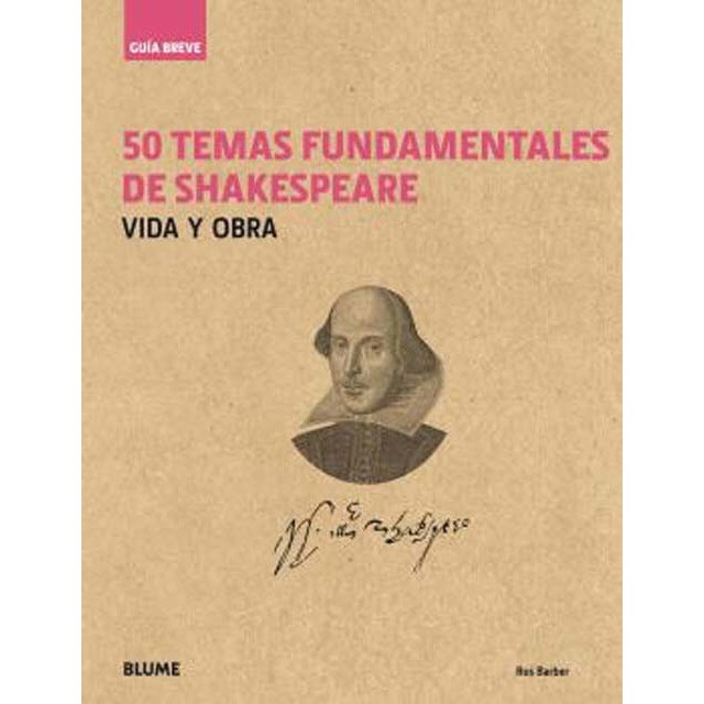 Guía Breve. 50 temas fundamentales de Shakespeare: Vida y obra (Tapa dura)