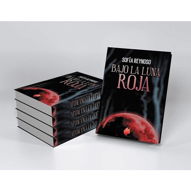 BAJO LA LUNA ROJA (Tapa blanda con solapas)
