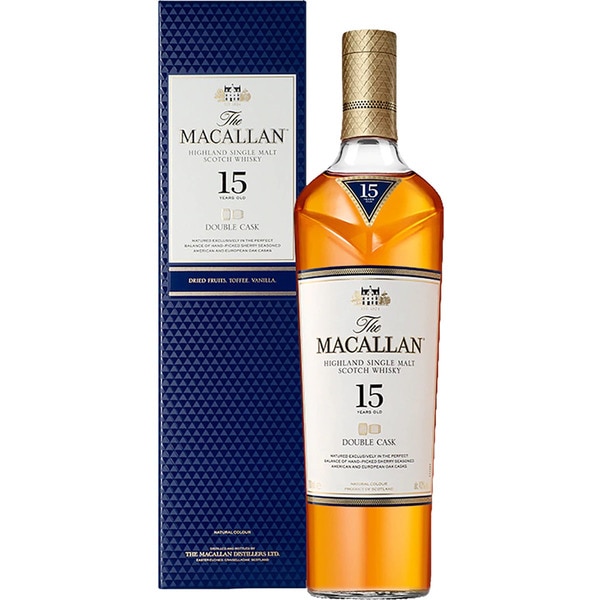 Double Cask whisky escocés de malta 15 años botella 70 cl