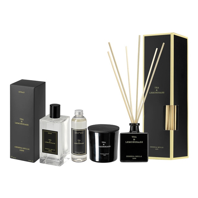 Colección de aromas Tea&Lemon Cereria Mollá