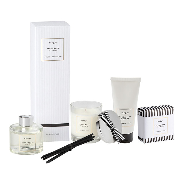 Colección de aromas Bergamota y Limón El Corte Inglés