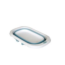 Bañera plegable bbest de viaje blanco/azul aqua